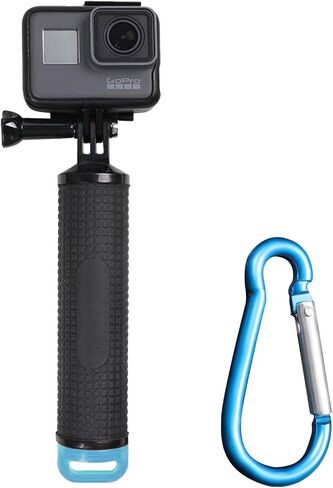 O’woda Floating Hand Grip Floating Handle, Underwater Cameras Selfie Stick Handle Mount for Insta360 X4/ X3/Go 3/ ONE X2, GoPro Hero 12/11/ 10/9/ 8/7/ 6/5/ 4/3, DJI Action Cameras - Blue in Saudi Arabia