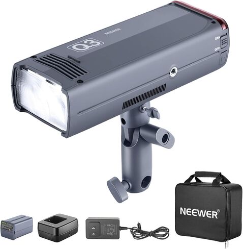 Neewer Q3 200Ws 2.4G TTL Flash Strobe 1/8000 HSS Cordless Monolight with 3200mAh Li-ion Battery in Saudi Arabia