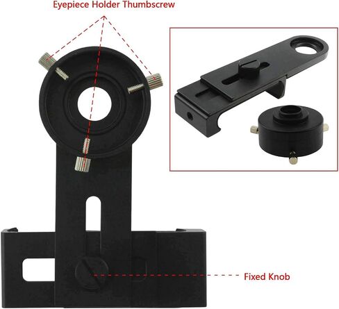 Astromania Smartphone IPhone Adapter with Eyepiece Adapter 16mm - 25mm - for photography with telescopes and spotting scope or binoculars in Saudi Arabia