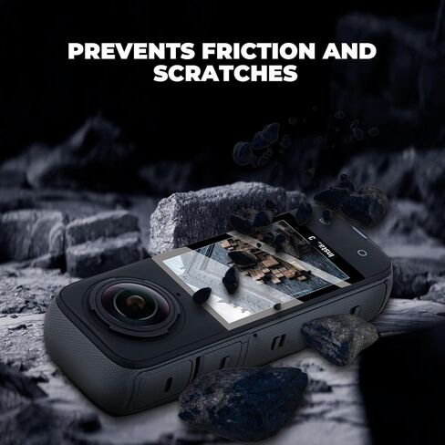 واقي شاشة O'woda لجهاز Insta360 X4، 2 Pcak HD طبقة حماية من الزجاج المقوى حماية عالية الصلابة متوافقة مع ملحقات Insta360 X4 in Saudi Arabia