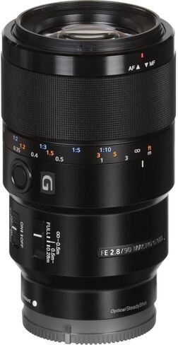 Sony FE 90mm f/2.8 Macro G OSS Lens SEL90M28G, Filter Kit, Backpack, 64GB Card, Card Reader, Flex Tripod, Memory Card Wallet, Cap Keeper, Cleaning Kit, Hand Strap, and More in Saudi Arabia