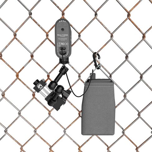 حامل سياج للهاتف الخلوي لهاتف iPhone، وMevo Start، والهواتف، وGoPro، ومجموعة تثبيت مغير الألعاب إلى سياج ربط سلسلة لتسجيل ألعاب البيسبول والكرة اللينة والتنس (M5) in Kuwait