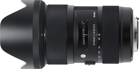 عدسة سيجما 18-35 ملم f/1.8 DC HSM Art لكاميرا Canon EF مع ملحقات متقدمة وحزمة سفر | ضمان سيجما ممتد لمدة 3 سنوات | 210101 | عدسة سيجما 18-35 ملم كانون EF in Kuwait