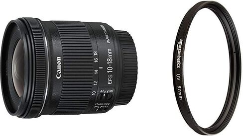 Canon EFS 10-22mm f/3.5-4.5 USM Lens Bundle Value Kit with Filter in Saudi Arabia