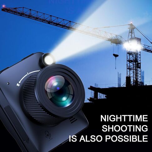 Time Lapse Camera for Outdoor Construction, Rechargeable Compact Timelapse Camera for Caputuring Photos or AVI Videos of Plant Growth, Cooking, Weather, Building Blocks(3 Brackets Included) in Saudi Arabia