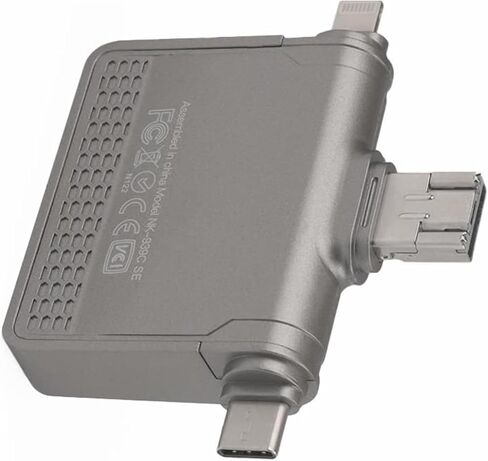 عارض كاميرا WOSPORTS Trail، عارض بطاقة SD لكاميرا الألعاب للصيادين، متوافق مع Lightning، Type-C، Micro USB، وUSB in Kuwait