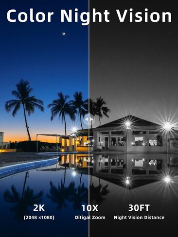 virtavo SolarFlask Solar Security Cameras Wireless Outdoor, 2K Starlight Lens, Color Night Vision, Battery Powered, AI Motion Detection, for Home Security, 2-Way Audio, Weatherproof, Cloud/SD Storage in Saudi Arabia