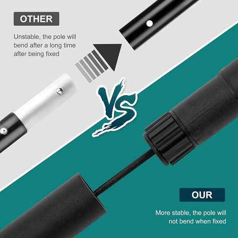 T-Shape Portable Backdrop Stand 6.5x3.2FT, Adjustable Photo Background Stand Kit, Small Backdrop Stand with 4 Spring Clamps, Sandbag, Carry Bag for Parties, Wedding, Photography, Decoration in Kuwait