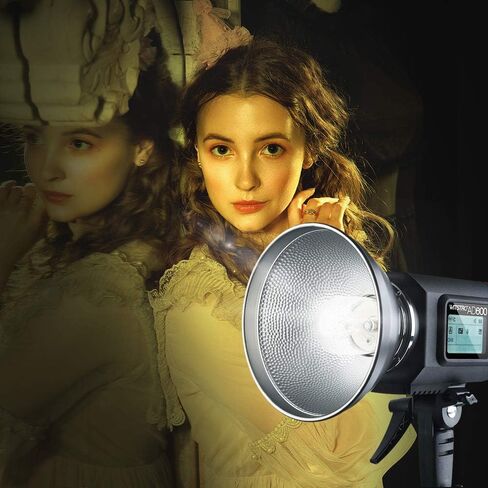 GODOX AD-R6 7 بوصة/16.9 سم عاكس تثبيت بوينز القياسي لفلاش ستروب الخارجي Godox AD600B AD600BM (AD-R6) in Kuwait