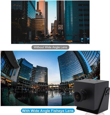 كاميرا 4K HDMI عالية السرعة 30 إطارًا في الثانية كاميرا USB كاميرا ويب 8 ميجابكسل مع عدسة عين السمكة بزاوية واسعة 170 درجة H.265 2X تكبير رقمي إخراج متزامن عن قرب كاميرا Lightburn للكمبيوتر المحمول in Kuwait