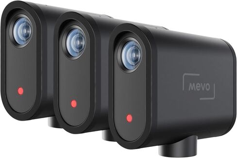 لوجيتك Litra Beam Premium LED Streaming Key Light مع تقنية TrueSoft حزمة Mevo Wireless Live Streaming Camera 3pk (2 عنصر) in Saudi Arabia