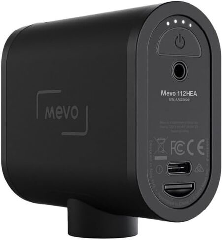لوجيتك Litra Beam Premium LED Streaming Key Light مع تقنية TrueSoft حزمة Mevo Wireless Live Streaming Camera 3pk (2 عنصر) in Saudi Arabia