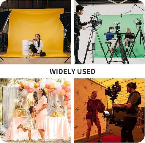 Neewer® Background Stand Support System 2.6M x 3M/8.5ft x 10ft Kit with Carrying Case for Muslins Backdrops,Paper and Canvas in Saudi Arabia
