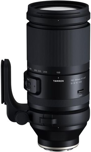 عدسة Tamron 150-500 مم f/5-6.7 Di III VXD لـ Sony E-Mount (AFA057S-700) الحزمة: بطاقة SD سعة 64 جيجابايت، حقيبة ظهر، مجموعة مرشح 82 مم، حافظة عدسة 10 بوصة، حقيبة بطاقة SD، غطاء عدسة، منظف العدسة ( نموذج إنتل) in Saudi Arabia