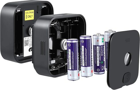 وصلة بطارية ليثيوم Wasserstein AA (عبوة من قطعتين) متوافقة مع Blink Outdoor وBlink Indoor (البطاريات غير متضمنة) (غير متوافقة مع Blink XT2/XT) in Kuwait