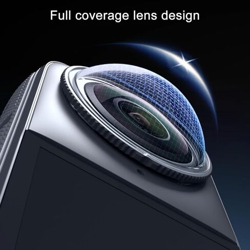 FiTSTILL Universal Lens Glass Protective Film Compatible with Insta360X4 Sticky Easy Installation Film Set Accessories 9H Hardness Scratch Resistant in Saudi Arabia