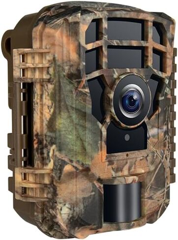 كاميرا KJK Trail 24MP 2.7K (1080p) كاميرا ألعاب صغيرة مع رؤية ليلية 0.1s وقت تشغيل الحركة المنشط بزاوية واسعة 130 درجة، كاميرا Trail مقاومة للماء مع شاشة TFT عالية الدقة 2.0 بوصة in Kuwait