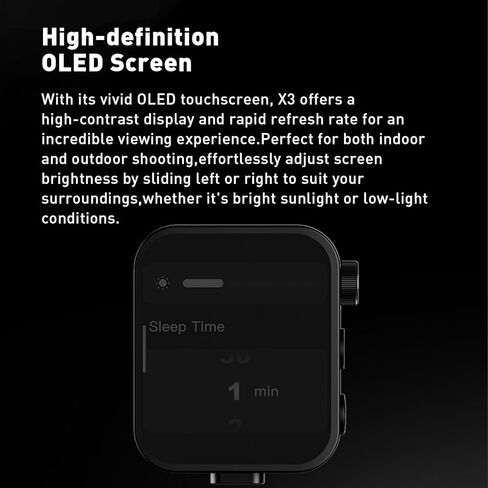 جهاز إرسال الزناد اللاسلكي GODOX X3 X3F X3-F - مشغل فلاش 2.4G TTL، بطارية ليثيوم مدمجة، شاشة لمس OLED، وظيفة تحويل TCM، حذاء ساخن متين متوافق مع كاميرات Fujifilm in Saudi Arabia