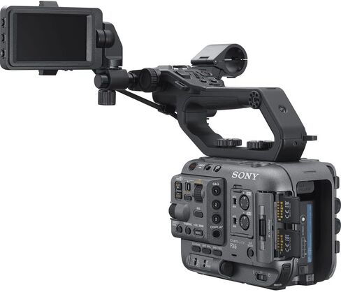 هيكل كاميرا سينمائية كاملة الإطار FX6 من سوني فقط ILME-FX6V، وعدسة FE مقاس 70-200 مم، وبطاقة ذاكرة 160 جيجابايت، وبطارية BP-U35، ومجموعة مرشح، ومجموعة مرشح الألوان، وغطاء العدسة، وحقيبة، ومحفظة بطاقة الذاكرة، والمزيد in Saudi Arabia