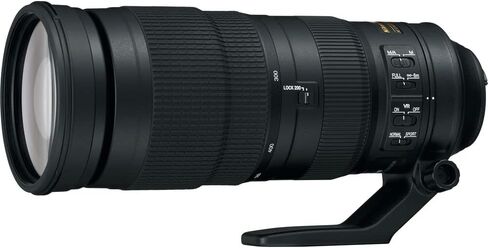 Nikon - AF-S NIKKOR 200-500mm f/5.6E ED VR Super Telephoto Zoom Lens (20058) + Filter Kit + Cap Keeper + Cleaning Kit (Renewed) in Saudi Arabia