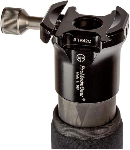 ProMediaGear TR42M 42 سلسلة ألياف الكربون 61 بوصة 4 أقسام Monopod مع مشبك من النوع Arca-Swiss in Kuwait