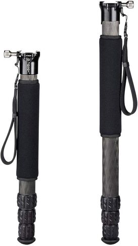 ProMediaGear TR42M 42 سلسلة ألياف الكربون 61 بوصة 4 أقسام Monopod مع مشبك من النوع Arca-Swiss in Kuwait