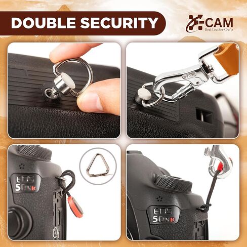 حزام كاميرا مزدوج لكاميرتين - معدات كاميرا مزدوجة متعددة لحزام DSLR/SLR - حزام كاميرا مزدوج للمصور in Saudi Arabia