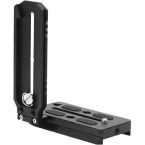 L Bracket Vertical Plate Mount for Zhiyun WeeBill WeeBill S Stabilizer, DSLR Camera on Video Tripod Monopod for Live Streaming