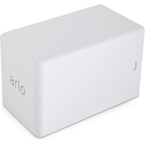 بطارية Arlo XL قابلة لإعادة الشحن - ملحق معتمد من Arlo - تعمل مع كاميرات Arlo Pro 3 Floodlight وPro 4 XL وUltra 2 XL وGo 2، باللون الأبيض - VMA5420