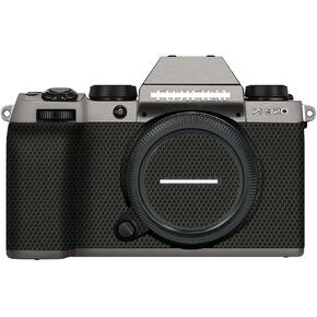 ZZQ&CCF Mebont Anti-Scratch Lens Hood Cover Skin Sticker for Fujifilm X-S20 Mirrorless Digital Camera Body Protector Film Anti-Wear Lens Hood Skin Protective Decoration and Wear Resistance(Deep Gray)
