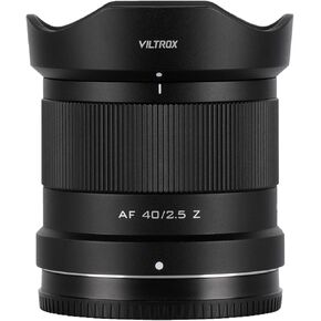 VILTROX 40mm f2.5 Z Mount, 40mm f/2.5 Z-Mount Full Frame AF Lens for Nikon Z Mount Cameras Z5 Z50 Z6 Z6II Z7 Z7II ZFC Z30 Z9 Z8