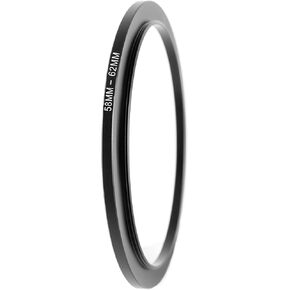 Kase 58mm to 62mm Conventional Step Up Filter Ring Adapter