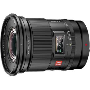 Viltrox AF 16mm F1.8 Z, Autofocus Lens with Built-in LCD Screen Compatible with Nikon Z Mount Cameras Zfc Z50 Z5 Z6 Z7 Z8 Z9 Z7 Mark II