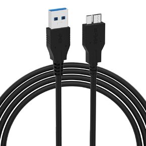 UC-E22 USB Cable Compatible with Nikon D800, D800E, D810, D810A, D850, D500, D5, Canon EOS 5DS, 5DSR, 5D Mark IV, 7D Mark II, FujiFilm GFX50S, X-T2, USB 3.0 A to Micro B Cord