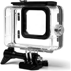 Waterproof Case for Go Pro Hero 12/ Hero 11/ Hero 10/ Hero 9 Black, Underwater Protective Dive Housing Shell with Bracket for Go Pro Hero 12/11 /10/9 Black, Accessories Kit