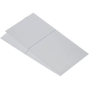 PATIKIL 6.8" Polarized Film Sheets, 2 Pack Adhesive Polarizer Linear Polarizing Filter for Screen, Photography, Lighting, 84mmx158mm, 0 Degree