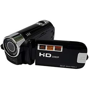 16M HD Digital Camera, 2.7-inches LCD Display Screen, 16X Digital Zoom & 1080P HD Digital Video Camcorder, Handheld Video Camcorder, Built-in Speaker