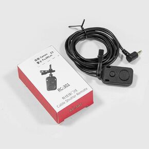 Pixel RS-60E3 Remote Switch Shutter Release Cord for Canon EOS Rebel T6 T7 T5 T8i T7i T6s T6i T5i T4i SL3 SL2,EOS 90D 80D 70D 60D R R6 Mark II R6 R7 R8 R10 R100 RP M5 M6 Mark II SX70 SX60 & More