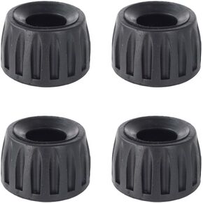 CAPART 4pcs Camera Tripod Rubber Feet Replacement for Camera Non Slip Tripod Replacement Provides Stability for Indoor and Outdoor Shooting (S-13mm)