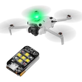 Drone Strobe Light, Anti Collision Light, for FAA Drone Night Flying,Rechargable Flash Signal Lamp For DJI Mini 4 Pro/Avata 2/Air 3/Mavic 3/Mini 3 Pro