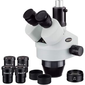AmScope SM7180T 7X-180X Trinocular Zoom Power Stereo Microscope Head