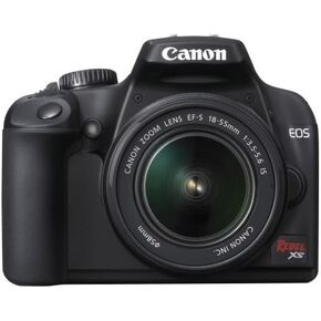 Canon Rebel XS DSLR Camera with EF-S 18-55mm f/3.5-5.6 is Lens (Black) (Certified Refurbished)