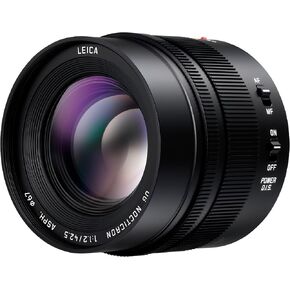 PANASONIC LUMIX G LEICA DG NOCTICRON LENS, 42.5MM, F1.2 ASPH, PROFESSIONAL MIRRORLESS MICRO FOUR THIRDS, POWER OPTICAL I.S, H-NS043 (USA BLACK) (Renewed)