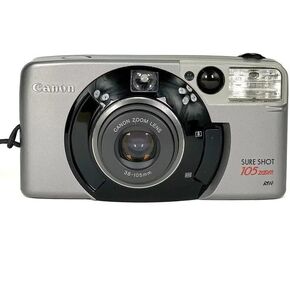 Canon Sure Shot 105 35mm P&S Film Camera With 35-105MM Zoom Lens - Autoboy LUNA 105 - Built In Flash and Film Loader (Renewed)