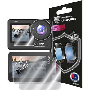 IPG For SJCAM SJ10 Pro - SJ11 Action Camera Screen Protector (2 Units) Hydrogel Invisible Screen Guard - HD Quality/Self-Healing/Bubble -Free for ActiveBuds for SJ10 PRO