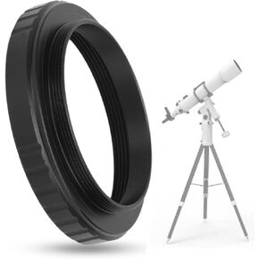 Telescope Adapter Ring to M48x0.75 Male Threads Conversion Adaptor for Cameras