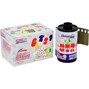 BT21 Star 400 35MM Color Negative Film 27EXP، ISO400، 135، سينمائي، نمط الصور المتحركة، عملية C41 in Kuwait