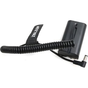 Dummy Battery DC Power Supply Adapter Cable for Sony NP-F550 F570 F750 F970