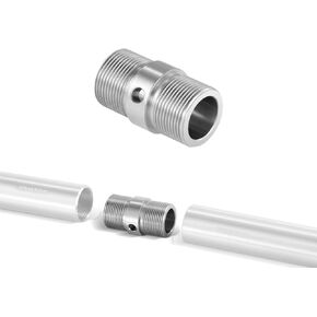 NEEWER Stainless Steel Rod Connector for 19mm Support Rod for Professional Filmmaking Camcorder, Video Camera, Cinema Camera, SR013