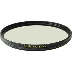 X2 82mm CPL MC Filter Schott B270 Glass Brass Frame Multi-Coated Luzid 82 Circular Polarizer